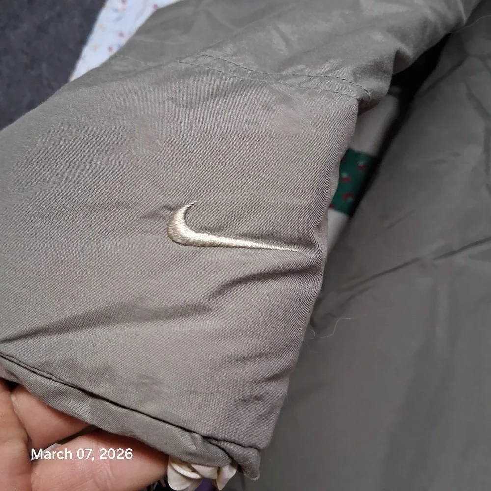 VTG Nike Streetwear 3D‎ Cell Pocket Fleece Lined Jacket Size 2XL